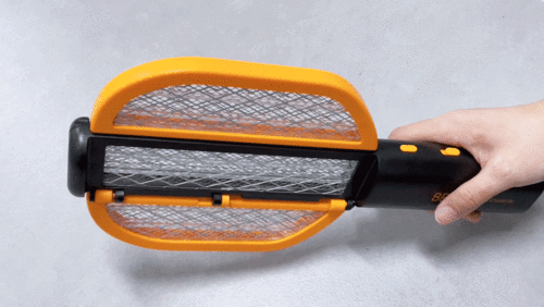 智能電蚊拍 折疊設計、滅蚊燈模式與消毒功能的全能防護